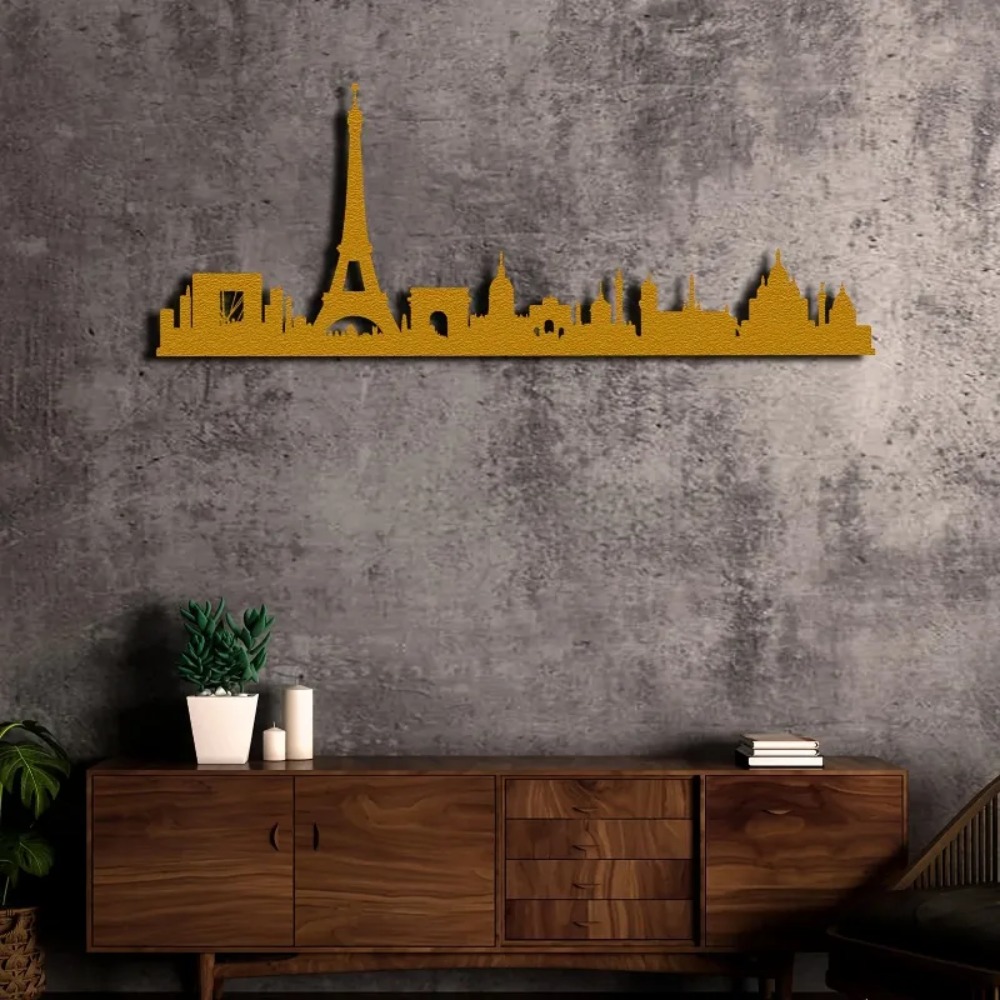 Rubber Mat Desk - CIFbuy Paris Theme Metal Wall Art
