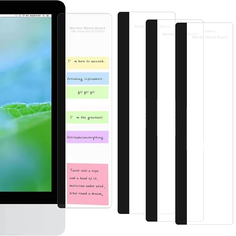 Sticky Memo Holder - 1Pcs Computer Monitor Sticky Note Clip