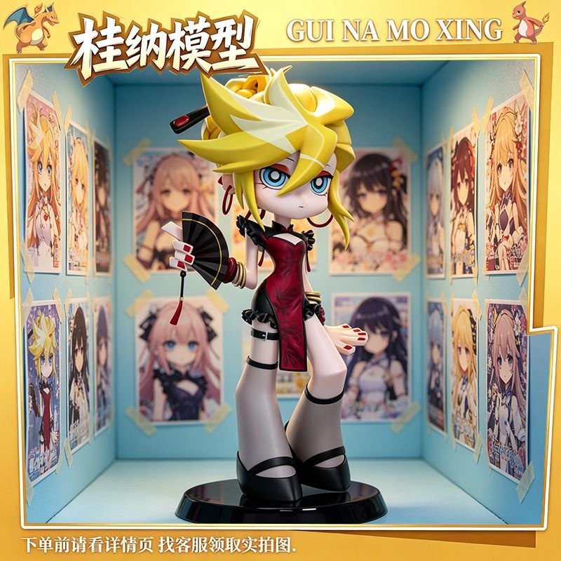 Desk Setup Girl - 12CM Kawaii Girl Table ornament Panty·Anarchy