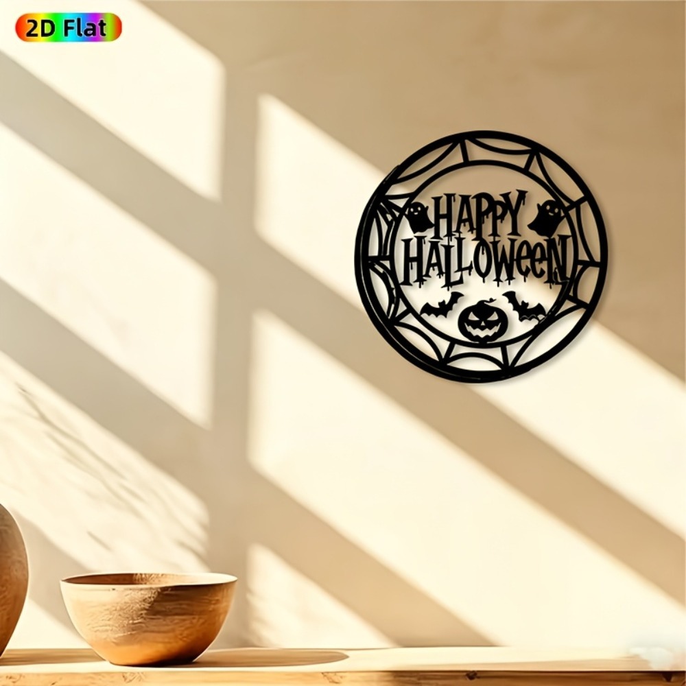Rubber Mat Desk - CIFbuy Halloween Spider Web Ghost Bat