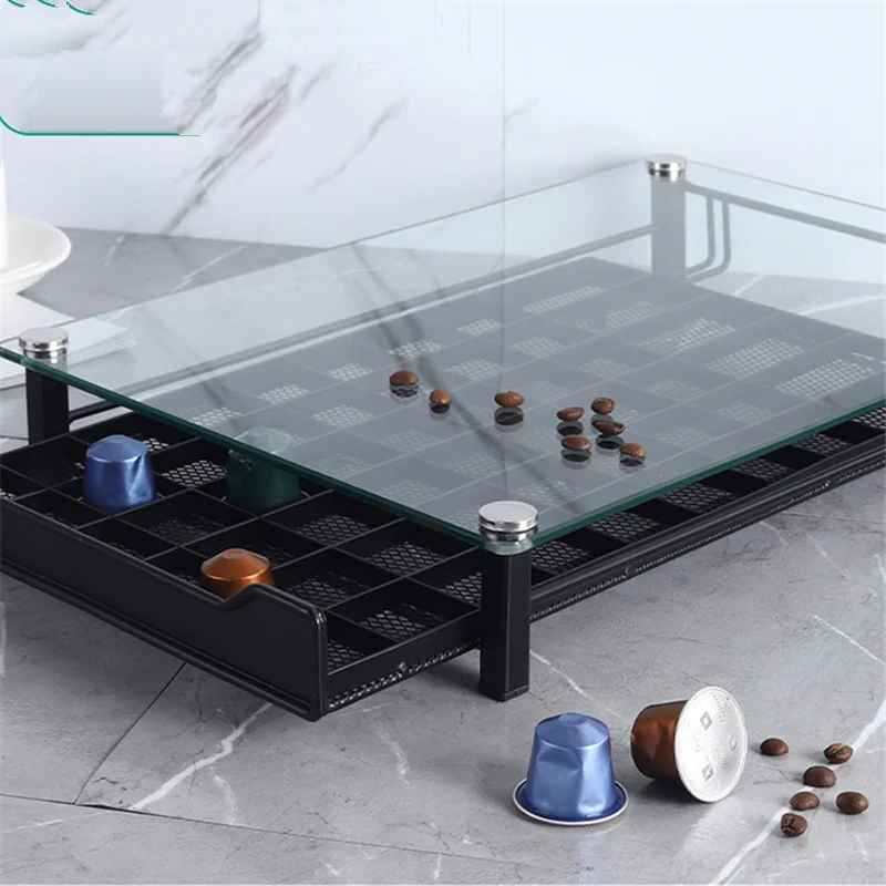 Drawer Organizer Bamboo - 40/60 Coffee For Nespresso Capsule Holder