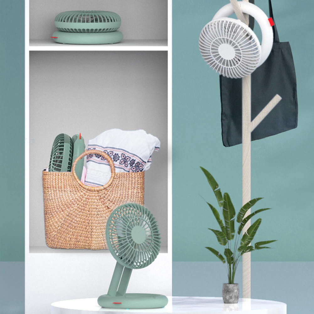 Foldable Mini Desk Fan USB Rec - Fan Desk Small Usb recension och pris