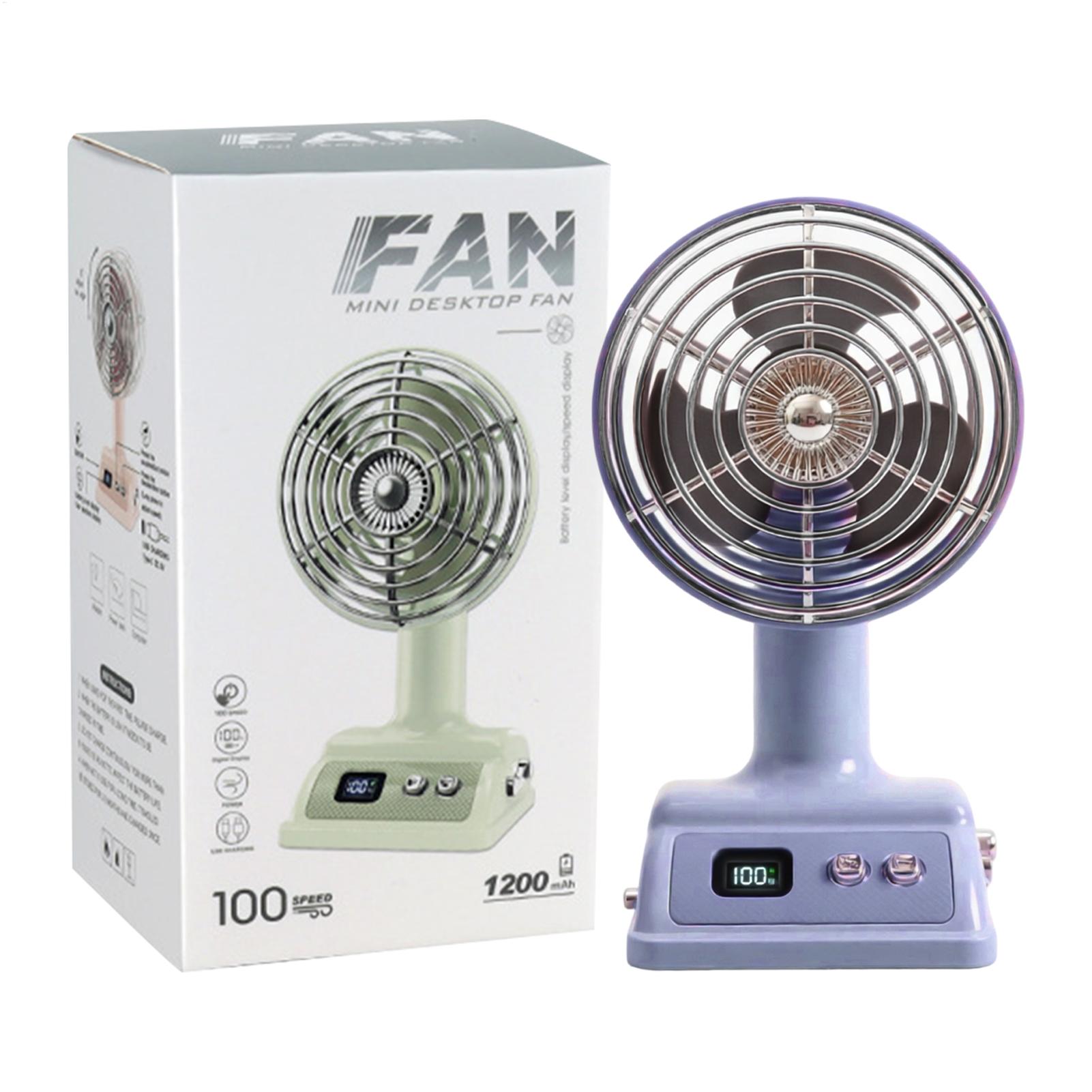 Small Desk Fan Portable USB Re - Fan Desk Small Usb recension och pris