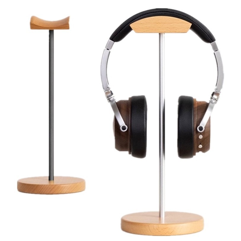 Black Walnut Wood & Aluminum H - Desk Setup Wood recension och pris