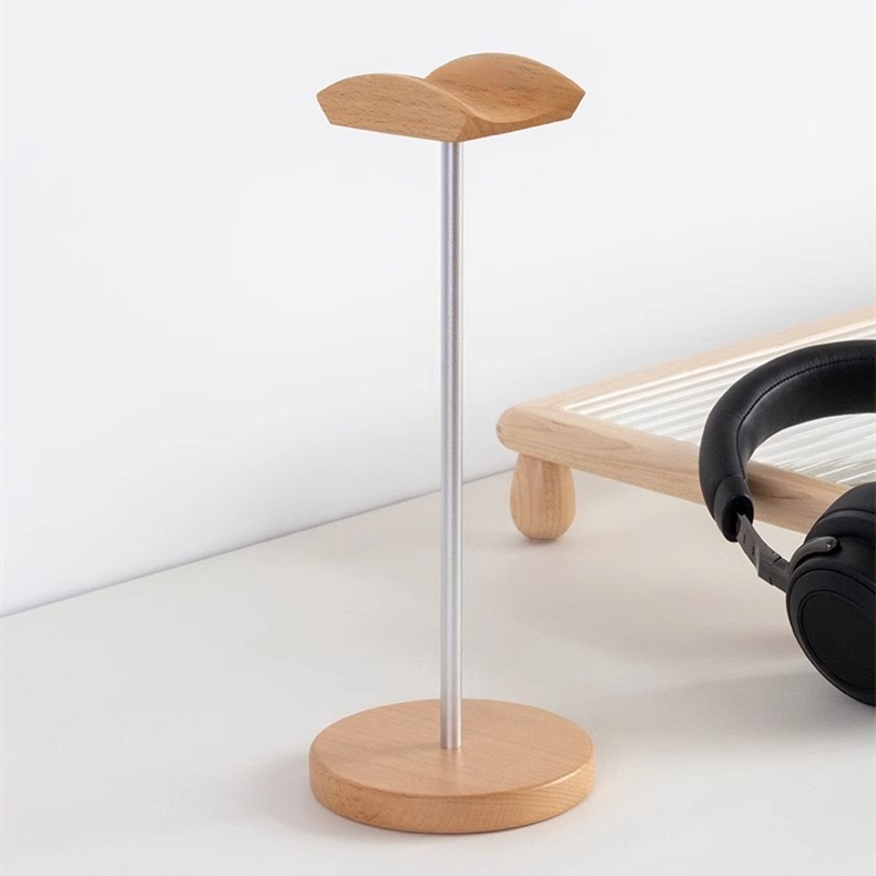 Black Walnut Wood & Aluminum H - Desk Setup Wood recension och pris