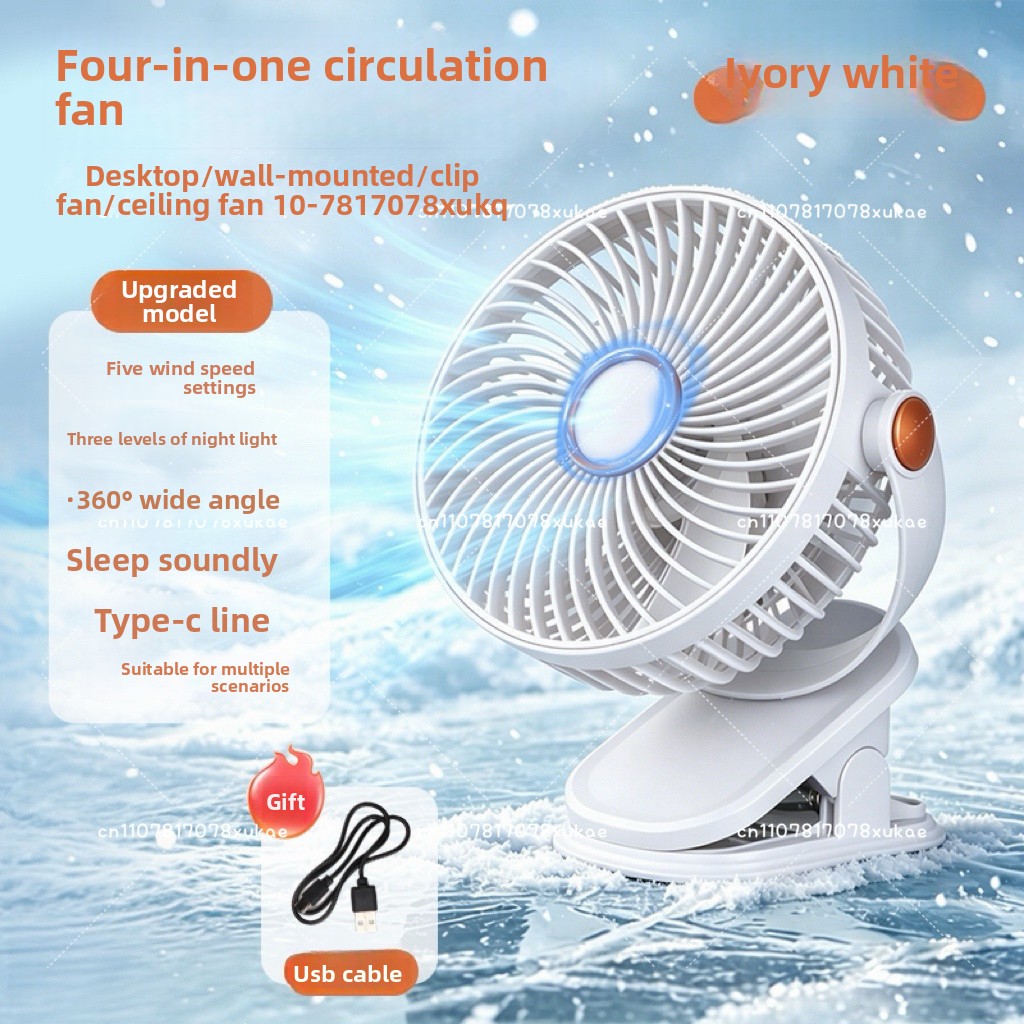 Small Fan with Clip for Office - Fan Desk Small Usb recension och pris