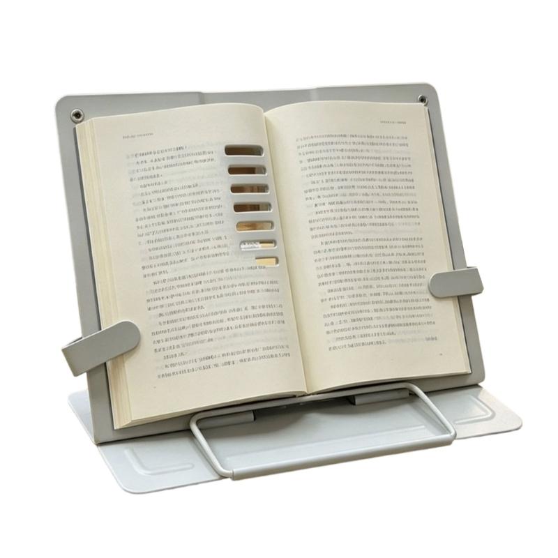 Y1UB Metal Book Holders Stand  - Desk Setup Tablet recension och pris