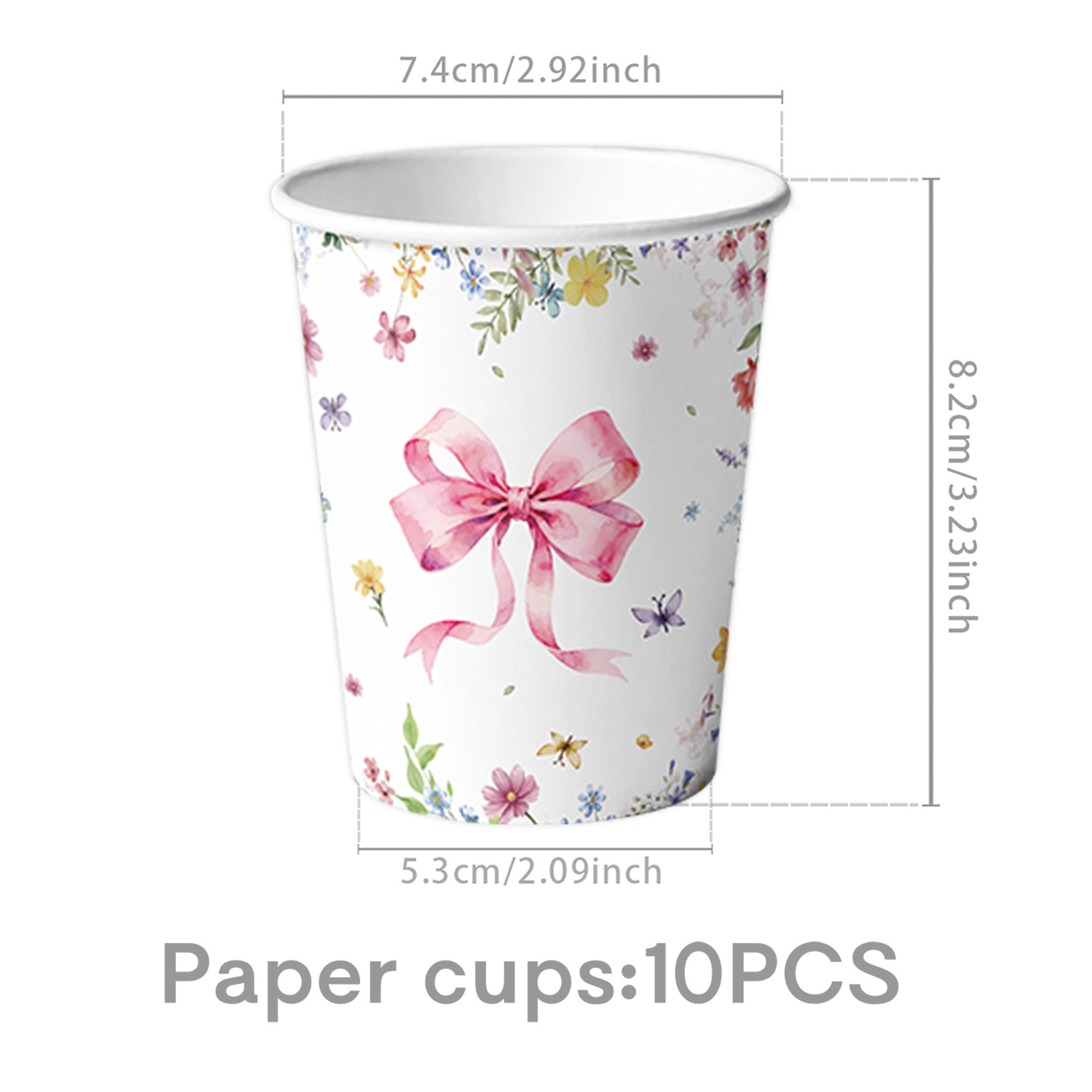 Pink Bow Girls Birthday Decora - Desk Setup Girl recension och pris