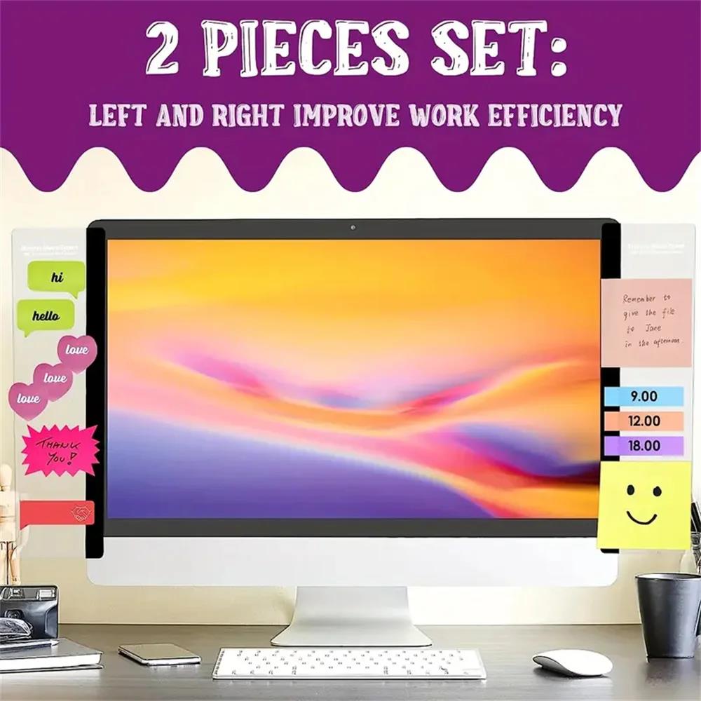 1Pcs Computer Monitor Sticky N - Sticky Memo Holder recension och pris