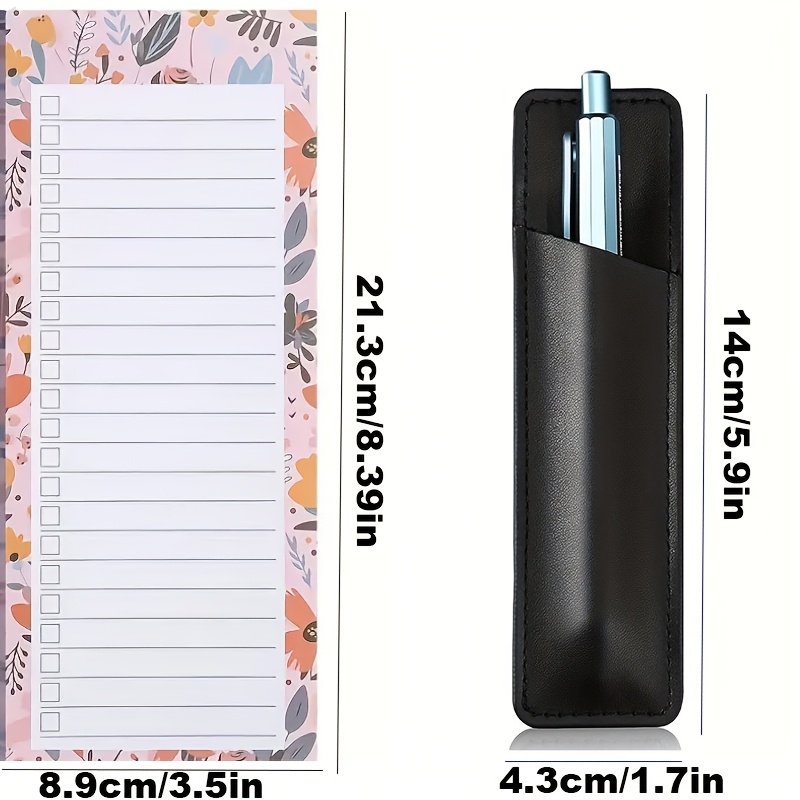 3 Pcs, 2 Magnetic Shopping Lis - Pen Cup Magnetic recension och pris