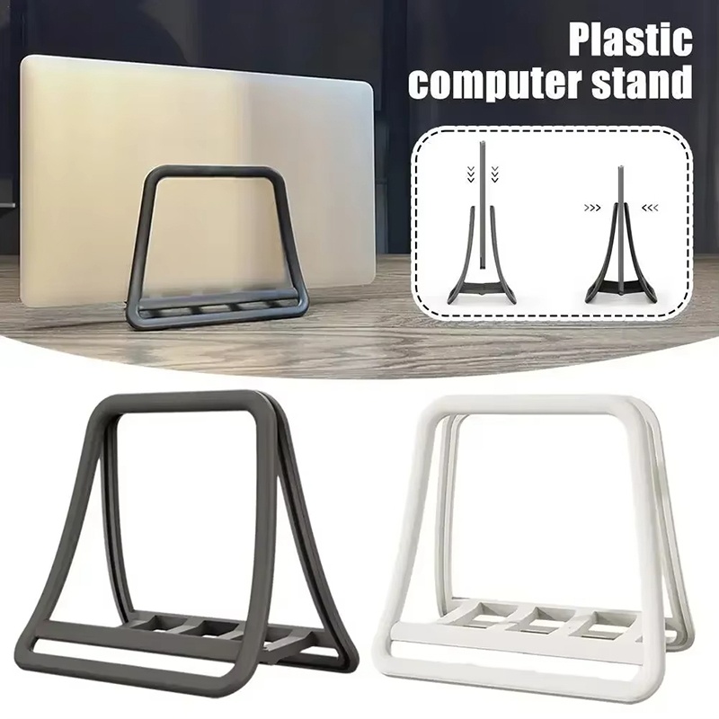Anti-Slip Vertical Laptop Stan - Desk Setup Mac recension och pris