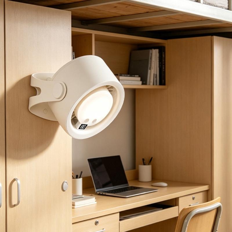 USB Rechargeable Desk Fan With - Fan Desk Small Usb recension och pris