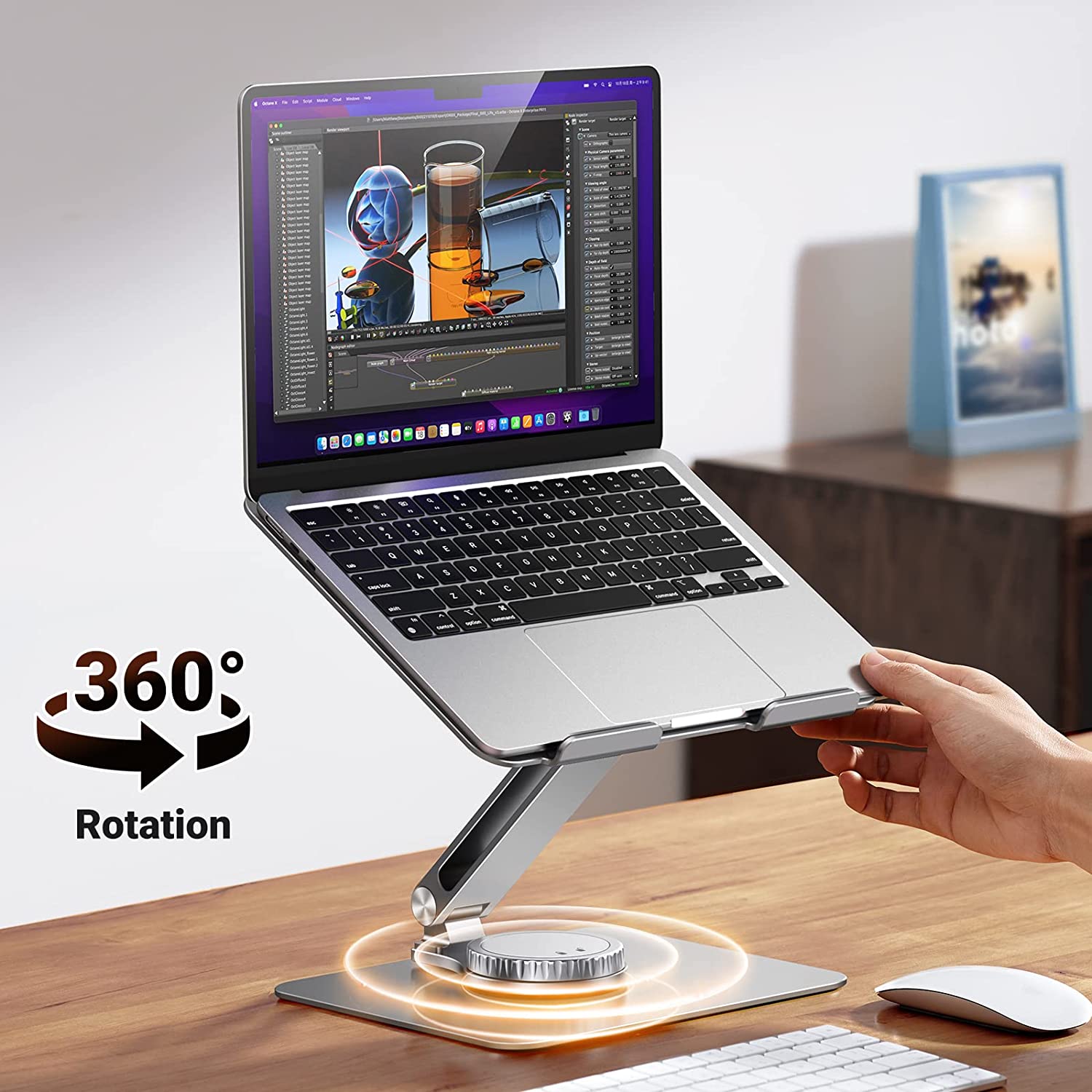 UGREEN Laptop Stand for Desk A - Desk Setup Mac recension och pris