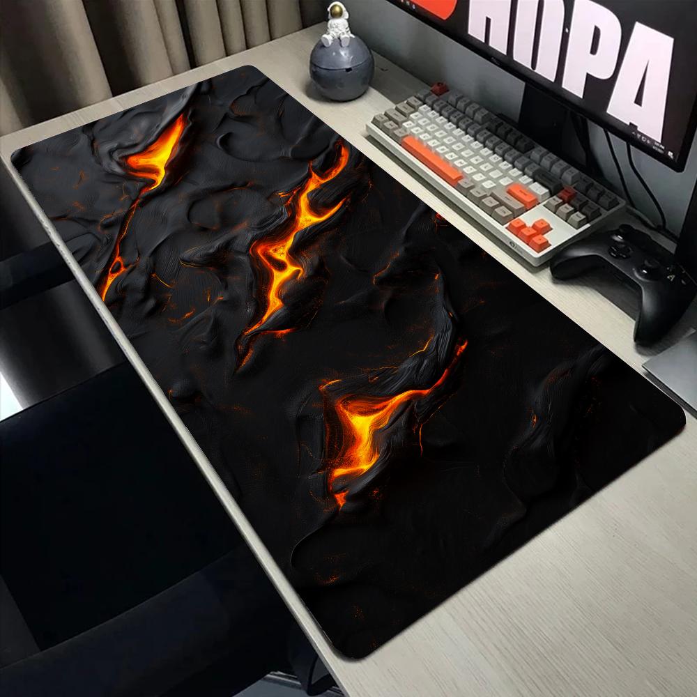 Abstract Fluid Gaming Mouse Pa - Desk Setup Gadgets recension och pris