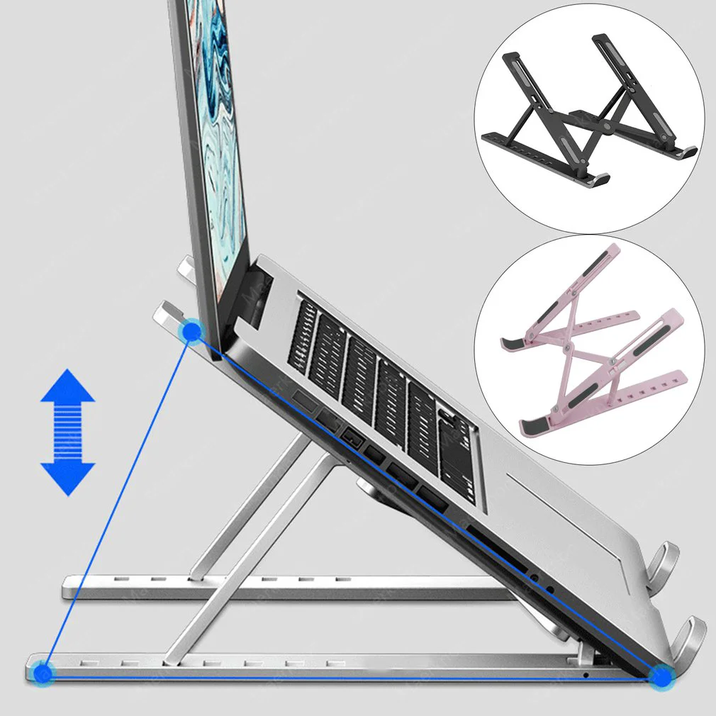 Foldable Laptop Stand Portable - Desk Setup Mac recension och pris