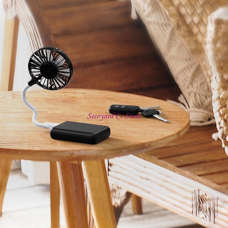 N3UC USB Fan 5W 5V Adjustable  - Fan Desk Small Usb recension och pris