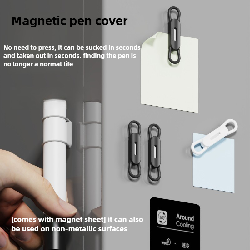 Flexible Silicone Magnetic Pen - Pen Cup Magnetic recension och pris