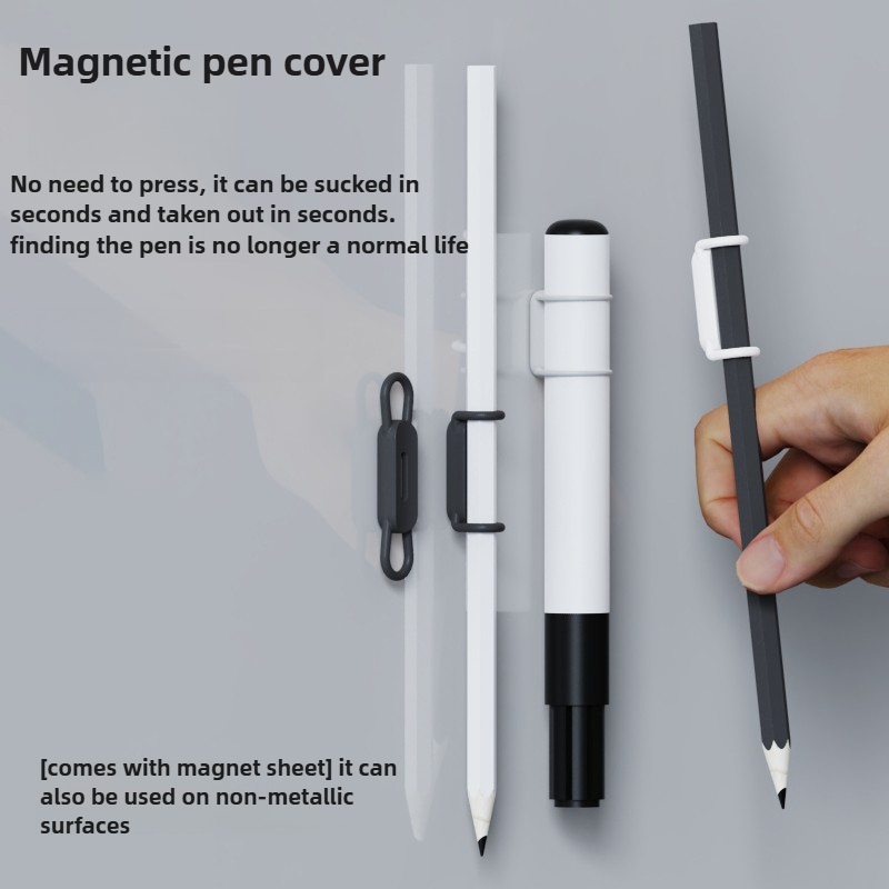 Flexible Silicone Magnetic Pen - Pen Cup Magnetic recension och pris