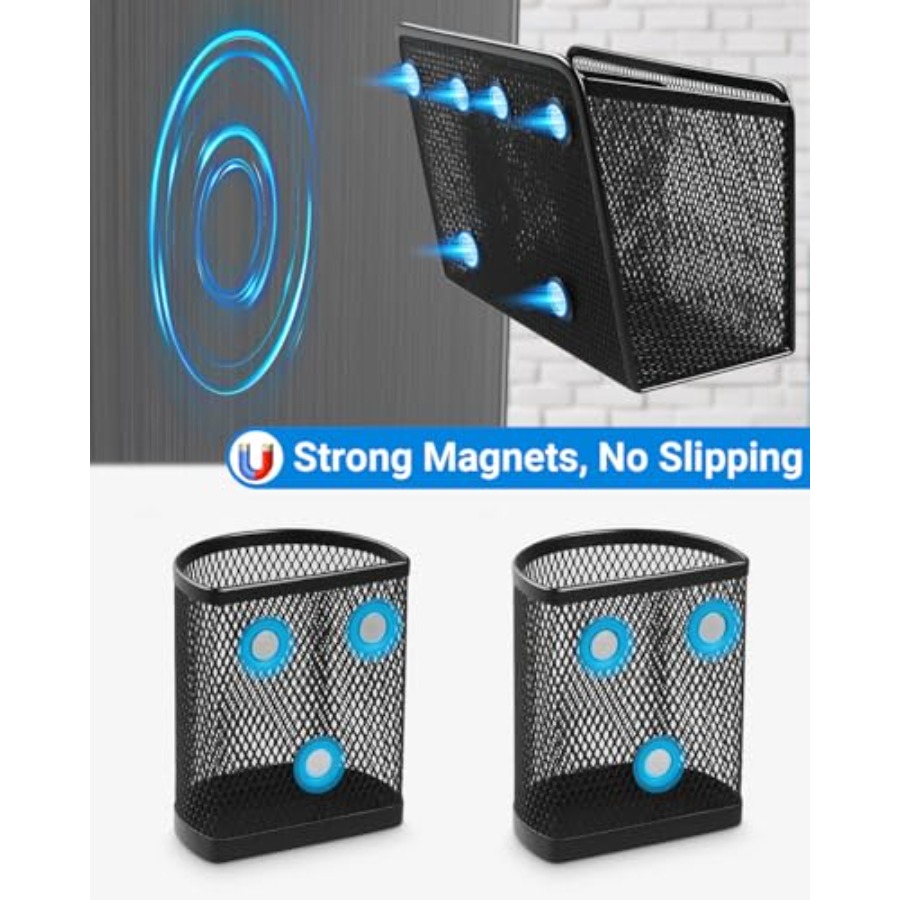 Magnetic Pen Holder, Metal Str - Pen Cup Magnetic recension och pris