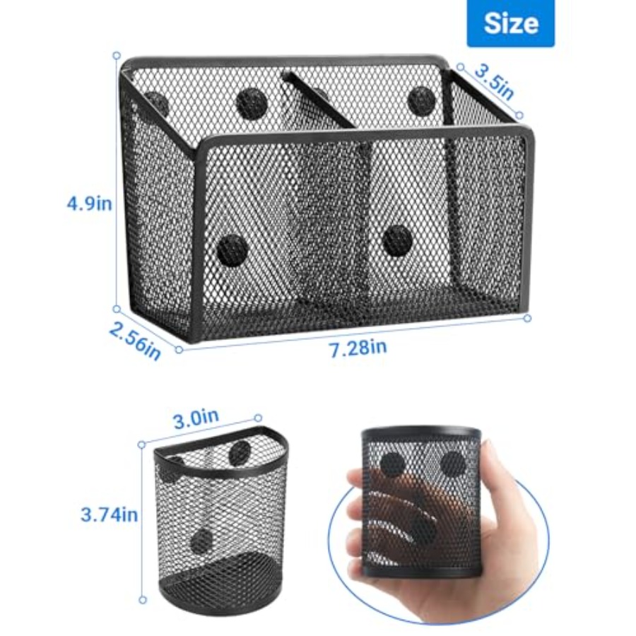 Magnetic Pen Holder, Metal Str - Pen Cup Magnetic recension och pris