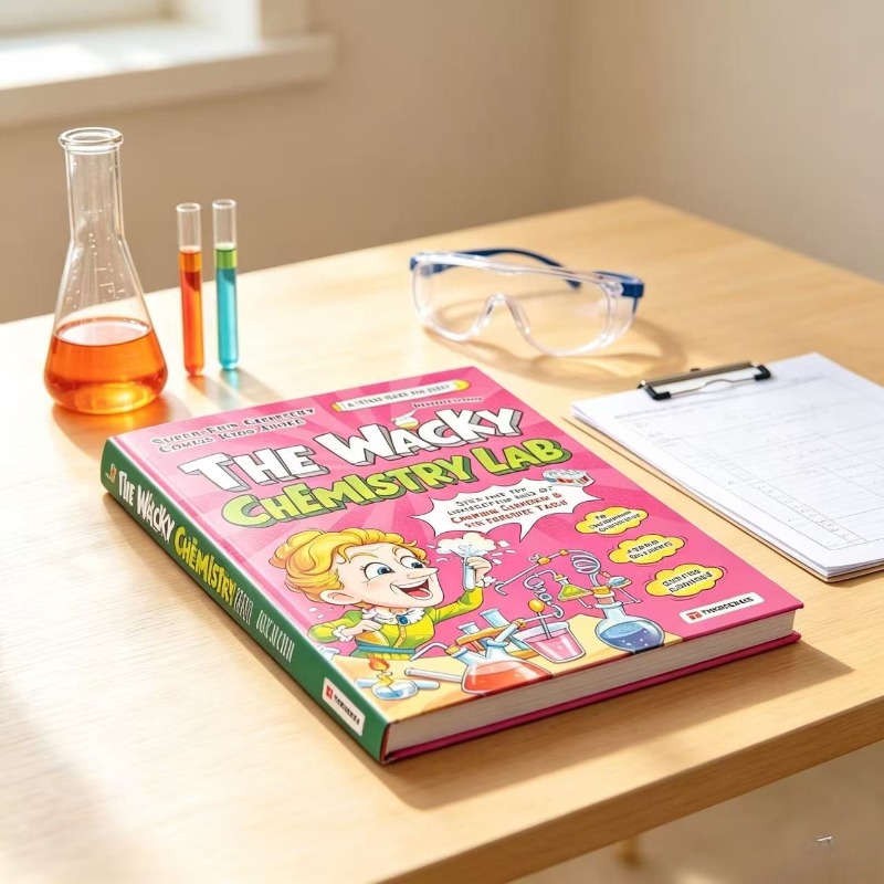 The Wacky Chemistry Lab Kids S - Desk Setup Girl recension och pris