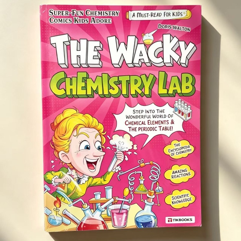 The Wacky Chemistry Lab Kids S - Desk Setup Girl recension och pris