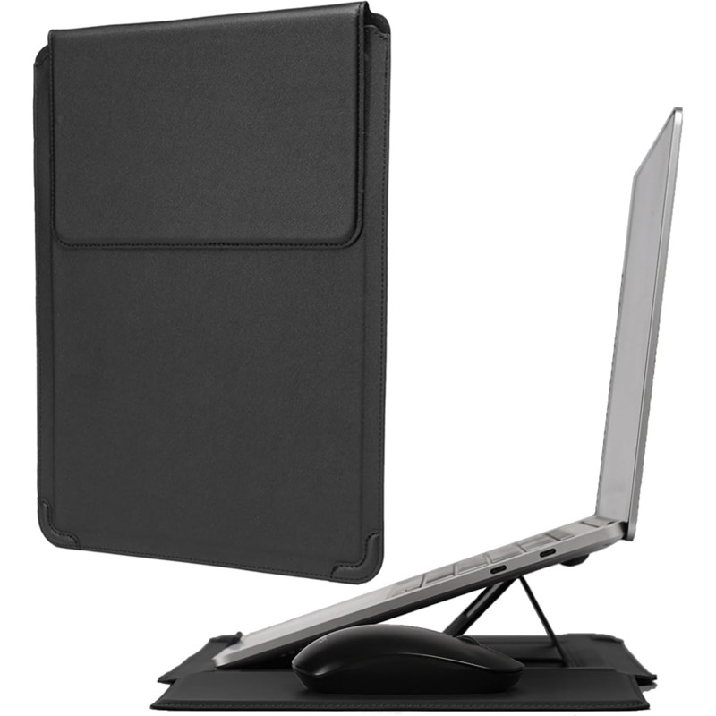 Adjustable Stand Leather Lapto - Desk Setup Mac recension och pris