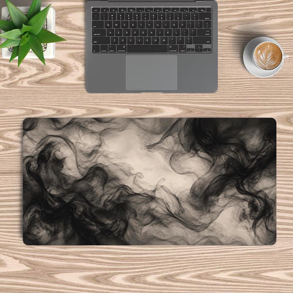 Black Smoke Mousepad Pc Access - Desk Setup Gadgets recension och pris
