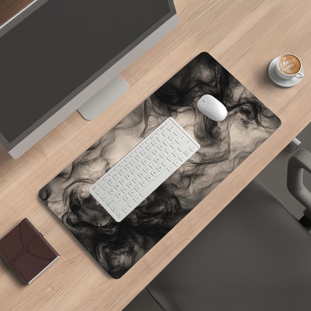 Black Smoke Mousepad Pc Access - Desk Setup Gadgets recension och pris