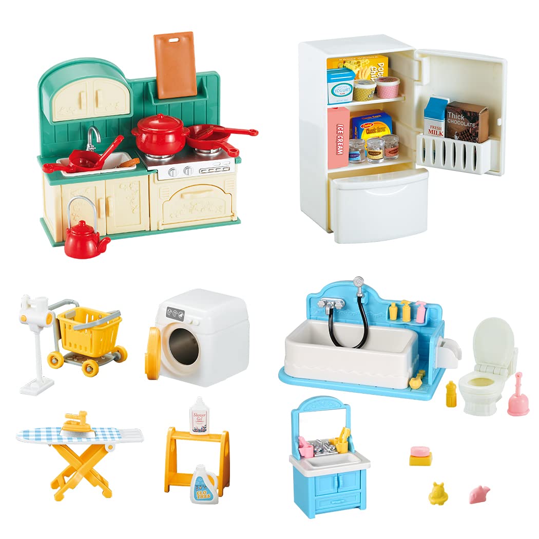 Doll House 1:12 Miniature Furn - Desk Setup Girl recension och pris