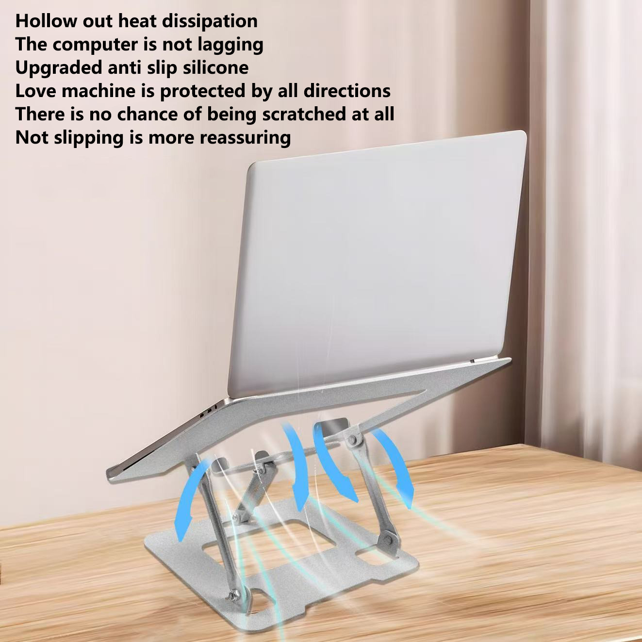 Adjustable 2-in-1 Phone Laptop - Desk Setup Mac recension och pris