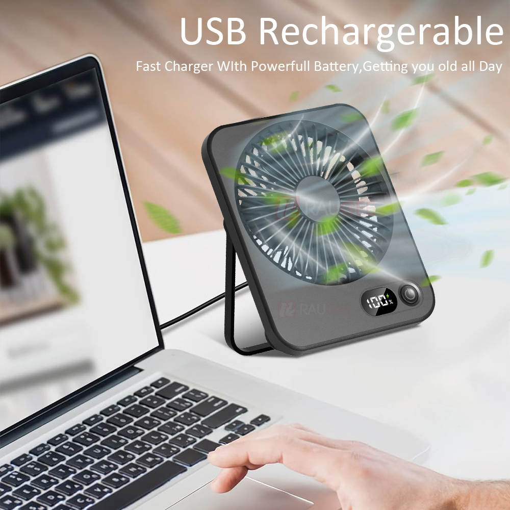 Mini USB Fan Portable Desk Fan - Fan Desk Small Usb recension och pris